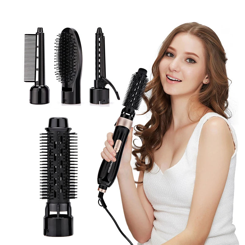 Brosse Sèche-Cheveux 4 en 1 Multifonction