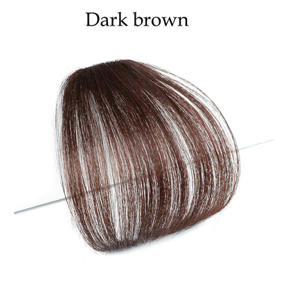 Faux Air Frange Extension de Cheveux à Clipser - Frange Synthétique Naturelle
