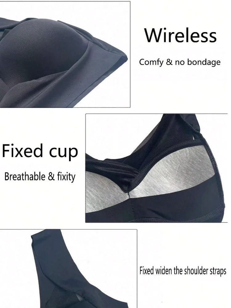 Soutien-Gorge Sport Grande Taille – Push-Up Dentelle Sexy