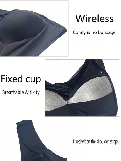 Soutien-Gorge Sport Grande Taille – Push-Up Dentelle Sexy