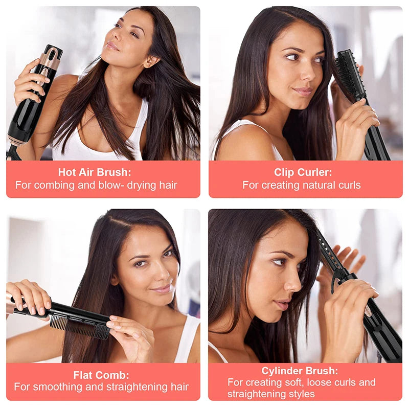 Brosse Sèche-Cheveux 4 en 1 Multifonction