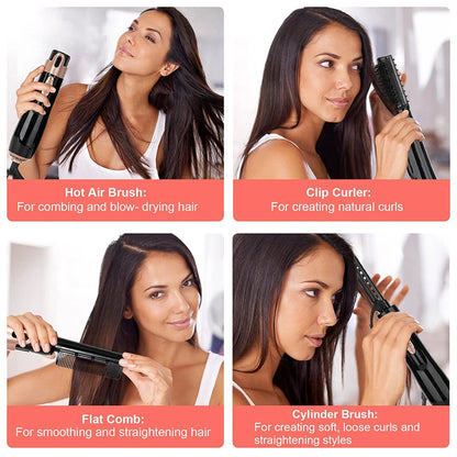 Brosse Sèche-Cheveux 4 en 1 Multifonction
