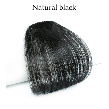 Faux Air Frange Extension de Cheveux à Clipser - Frange Synthétique Naturelle