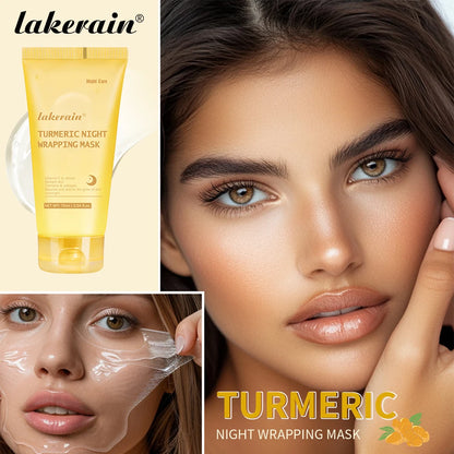 Acide kojique curcuma enveloppe la nuit masque pelable nourrit hydrolysé collagène brillant peau Firmnes coréen soins de la peau