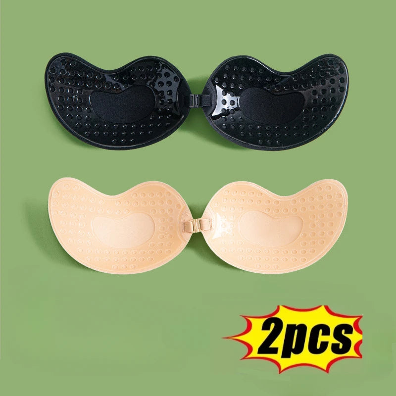 Soutien-gorge adhésif sans bretelles Push Up